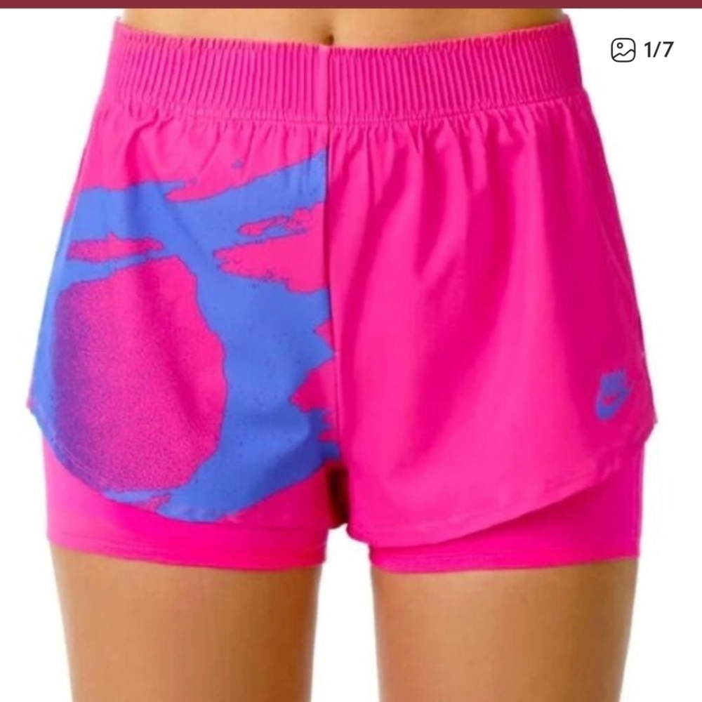 Nike Women’s Sports Shorts Set Of 3 Size Large - Picture 2 of 14
